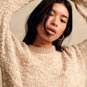 MATE the Label Alpaca Teddy Crew Neck